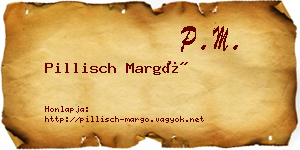 Pillisch Margó névjegykártya